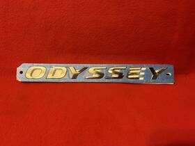 75722-thr-a01 Honda Oem 2018 - 2024 Odyssey Rear Emblem Badge Nameplate Chrome