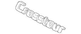 75722-tp6-a01 Honda Genuine Hatch Emblem