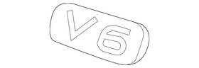 75731-sdn-a00 Honda Genuine Bumper Cover Emblem