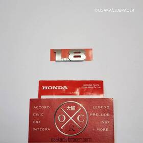 75731-snb-k50 Honda Genuine Oem 1.8 Emblem B18 R18 B18c Jdm Civic Accord Crx New