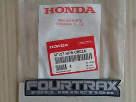 87127-hp5-c00za Honda Nos Atv Inch Fourtrax Fuel Injection Decal Emblem Oem