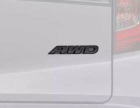 08f20-tgs-100a Honda Accessories Genuine Gloss Black Awd Emblem