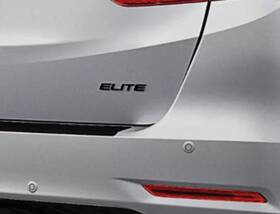 08f20-thr-100g Honda Accessories Genuine Black Emblem - Elite Gloss