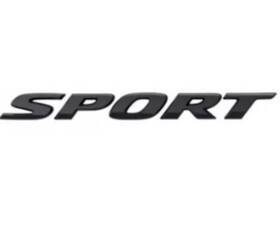 08f20-tva-100c Honda Accessories Genuine Gloss Black Sport Emblem