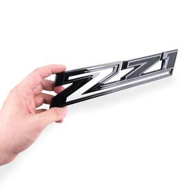Hpow 717021367752 2019-2023 New Z71 Emblem Badges For Silverado 2pcs Gloss Black