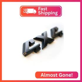 Huayt-at-01 Huapx 8.8 Inch 4x4 Emblem Sticker 1pack Matt Black Badge Chrome Decal Re