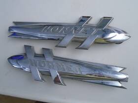 227212 Hudson 227212&213 52 53 Hornet Fender Emblems #227212 And 213