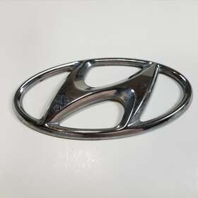 Hyundai 192088126182 Front Hood H Emblem Badge 5 Inch