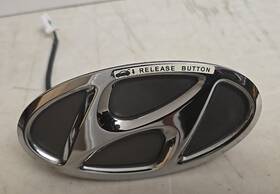 81260-c1500-s2c Hyundai 2018 2019 Sonata Outside Trunk Emblem Lock And Handle Medium Gray Factory