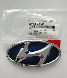 86300-4r100 Hyundai 863004r100 Genuine Oem Rear Inch H Emblem For 2011-2015 Sonata Hybrid
