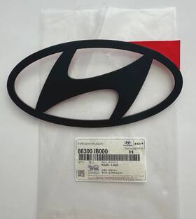 86300-ib000 Hyundai 86300ib000 Genuine Oem Matte Black Front Hood Emblem For 24-25 Elantran