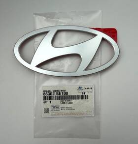 86302-be100 Hyundai 86302be100 Genuine Oem Front Emblem Inch H Logo Mark For 2024-2025 Kona