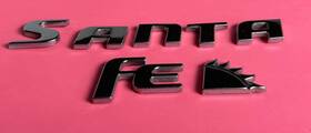 86310-26000 Hyundai 01 02 03 04 05 06 Santa Fe Oem Rear Tail Gate Chrome Emblem Logo