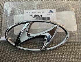 86313 Hyundai 3x100 2011-2016 Elantra Trunk Lid Emblem Badge Nameplate New Oem