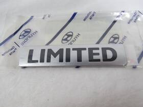 86318-2s000 Hyundai Genuine Oem 2010-2013 Tucson Limited Emblem For Rear Liftgate Badge Logo