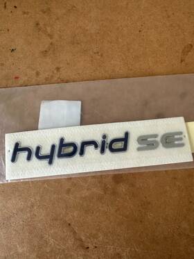 86320-e6000 Hyundai New 2016 To 2017 Sonata Hybrid Se Rear Trunk Lid Emblem Oem 86320 E6000
