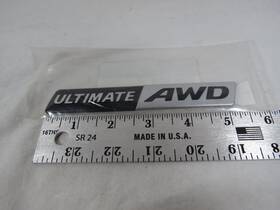 86346-4z000 Hyundai 13-18 Santa Fe Sport Ultimate Awd Emblem Rear Liftgate Badge Genuine Oem
