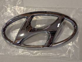 H86353a5010 Hyundai Front Grille Emblem Symbol Mark H Logo Oem New Genuine Badge
