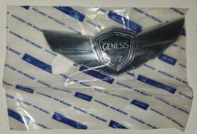 86320-3m000 Hyundai Kia Oem Front Hood Top Mark Emblem Chrome 863203m000 For Genesis 2008-2013
