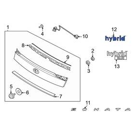 86314l5000 Hyundai Oe Rear Deck Lid Emblem