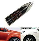 Hzhstore Ford Racing Blk Car Trunk Side Wing Fender Metal