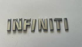 848903y100 Infiniti 1996-2001 Inch I30 Emblem Logo Badge Symbol Rear Tailgate Trunk Chrome