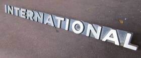 396637c3 Intern. Harvester Nice 72 1972 International Travelall Grill Emblem Oem