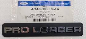4c4z-16098-aa International 3582092c1 Ford Emblem Pro Loader Decal Chrome