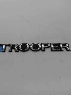 97805218 Isuzu Genuine Oem Factory Trooper Emblem Name Plate - Brand New Part #
