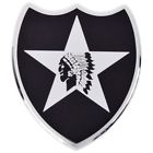 J1233 Military Pride Infantry Division Patch Car Emblem