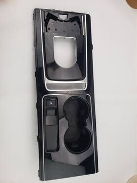 850575 Jaguar Xe 2017 Center Console Shifter Trim Bezel Cup Holder C87