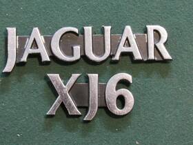 Bcc3642 Jaguar 1987 Xj6 Metal Rear Emblem Set Good Driver Quality