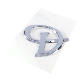 C2c28832 Jaguar Genuine Daimler Front Grille Badge Inch D Script Chrome Emblem