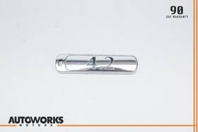 C2n3096 Jaguar 03-06 Xkr Xk8 X100 4.2l Rear Trunk Boot Emblem Logo Badge Oem