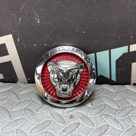 Ex23-16b856-bb Jaguar Oem 2020 Xf Grille Emblem Growler Ornament Symbol Logo Badge Red