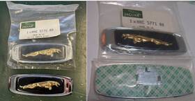 Hhc5770aa Jaguar Hhc5771aa New Xjs 92 93 Left And Right Fender Badge Wing Motif &hhc5770aa