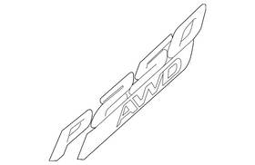 J9c7303 Jaguar Genuine Nameplate