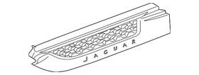 T2r15226 Jaguar Genuine Side Power Vent Kit - Gloss Black Left