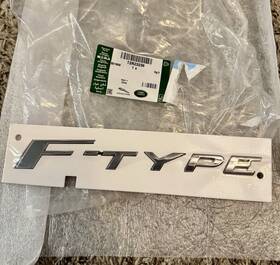 T2r23236 Jaguar #t2r23236 Genuine F-type Nameplate
