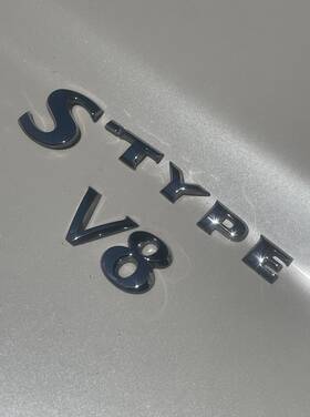 Xr816809 Jaguar Oem 03-08 S-type V8 Trunk Name Badging Complete-read