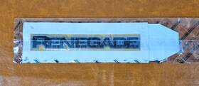 0052005058-001 Jeep Genuine 2014-2021 Renegade Rear Door Badge Emblem 0052005058 New#c1