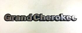 5295445 Jeep 1994 - 1996 Grand Cherokee Fender Emblem Chrome Nameplate