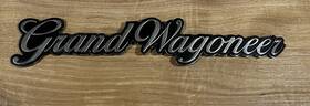 Ft86-ft91 Jeep 55013577 1 Chrome Script Inch Grand Wagoneer Emblem Free Shipping