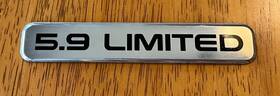 55155427 Jeep 98 Grand Cherokee 5.9 Limited Inch Emblem Badge Logo Nameplate Oem