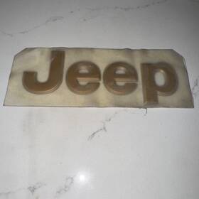 5em87sy1 Jeep Nos Oem Grand Cherokee Inch Lift Gate Emblem 1994 - 98