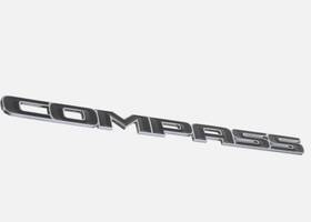 68244662aa Jeep 2017-2023 Compass Emblem Nameplate Left Right Door Driver Passenger Oem