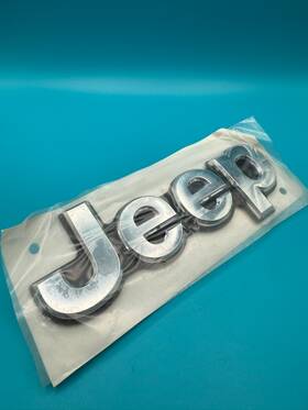 68247597aa Jeep 68247597 Oem 2015 - 2022 Grand Cherokee Rear Emblem Badge Logo Chrome