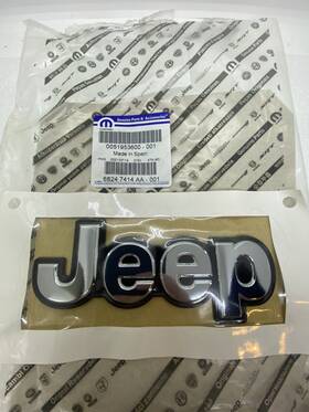 68247414aa Jeep Oe Rear Center Hatch Emblem