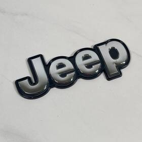 S-4293 Jeep 2007-2016 Compass Emblem Logo Badge Symbol Rear Tailgate Chrome