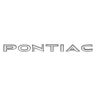 K1049 Oer Pontiac Tail Panel Letters